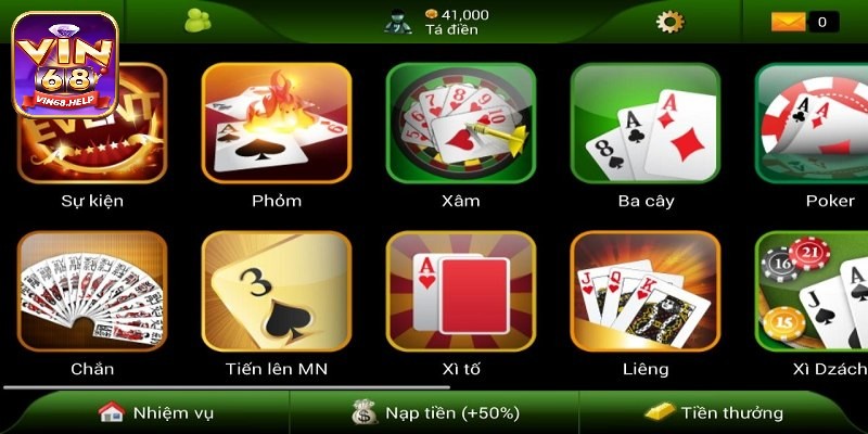 Chơi game bài thả ga trên các nền tảng