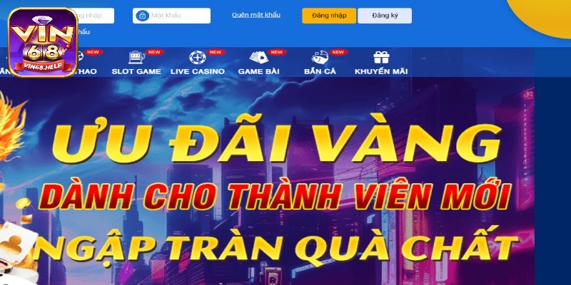 Hướng dẫn đăng nhập Vin68 cho người mới
